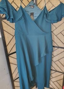 Dk green sz 18 formal dress